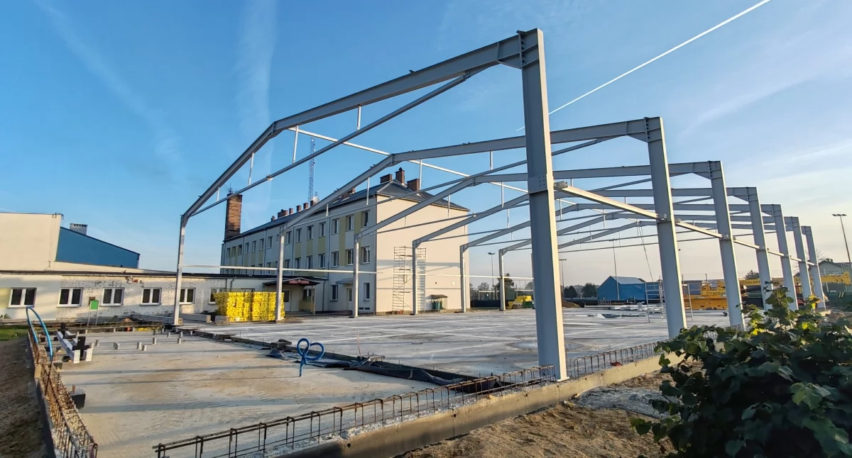 Hala sportowa w Trzebieszowie Drugim z kolejnym dofinansowaniem. Gmina ma już 70% środków z zewnątrz