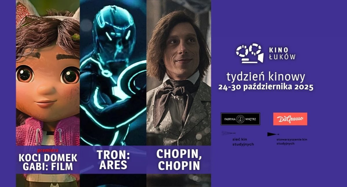Chopin, Tron i koci bohaterowie – trzy nowe filmowe propozycje w Kinie Łuków
