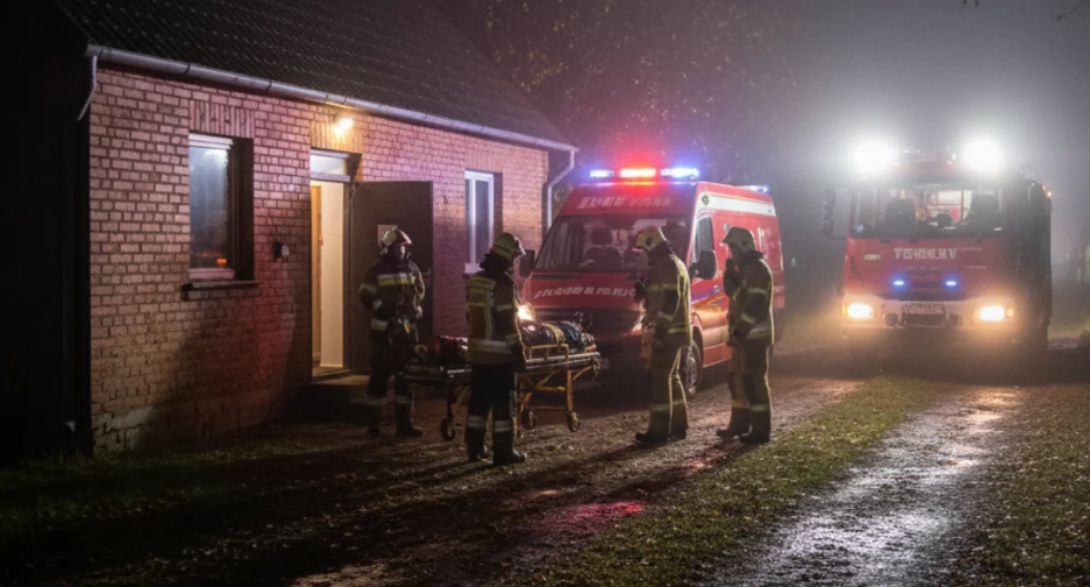 Stanin, Pogotowie potrzebowało wsparcia! Karetka i OSP w nocnej akcji ratunkowej.