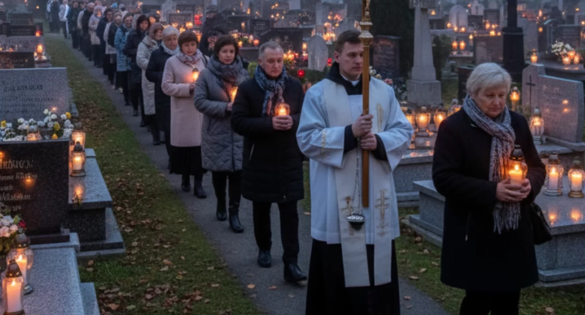 Jełeniec: Wszystkich Świętych 2025 – Godziny Mszy na cmentarzu