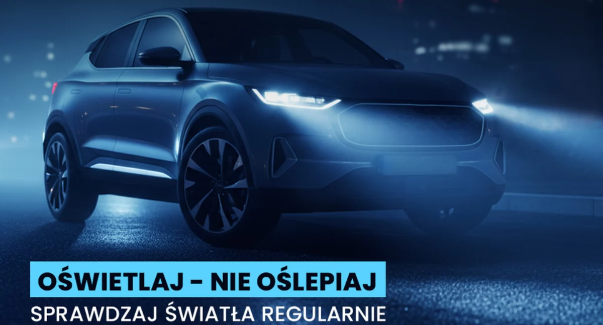 Bezpłatne sprawdzanie świateł w Łukowie i powiecie. Rusza akcja „Twoje światła – Nasze bezpieczeństwo”