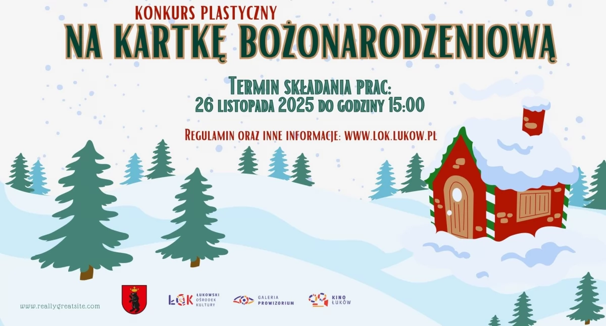Stwórz świąteczną kartkę! ŁOK ogłasza konkurs z wyjątkową nagrodą