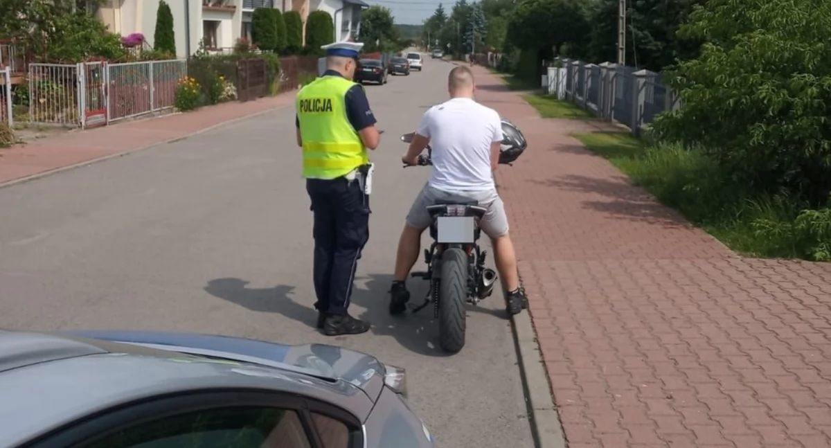 Uciekł skuterem przed policją. Po pościgu wyszło na jaw, ile ma lat