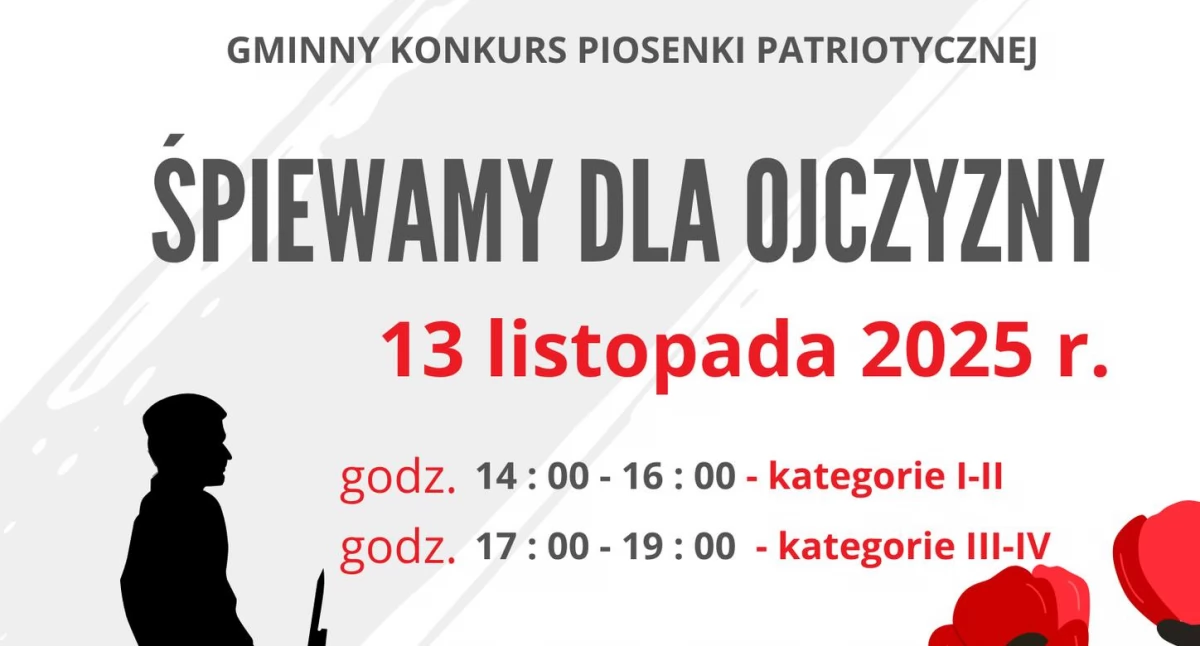 „Śpiewamy dla Ojczyzny”: Patriotyczny konkurs w Krzywdzie