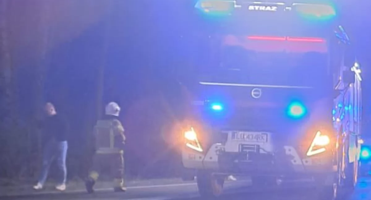  Tragedia na stacji paliw pod Łukowem! ! Mężczyzna nagle zasłabł i zmarł