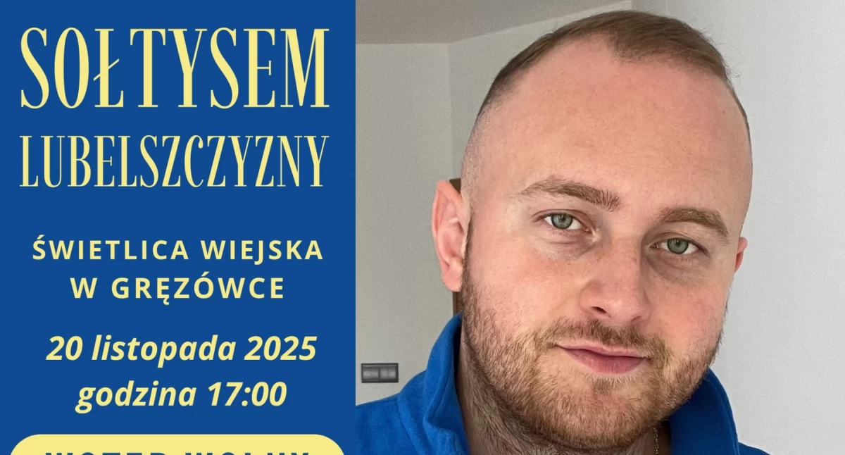 Sołtys jedzie do Biblioteki! W Gręzówce zapanuje śmiech – Spotkanie z internetową gwiazdą w Gminie Łuków