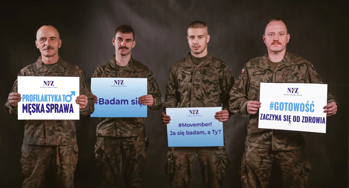 Profilaktyka to element gotowości – żołnierze 2 Lubelskiej Brygady OT włączają się w akcję „Movember”