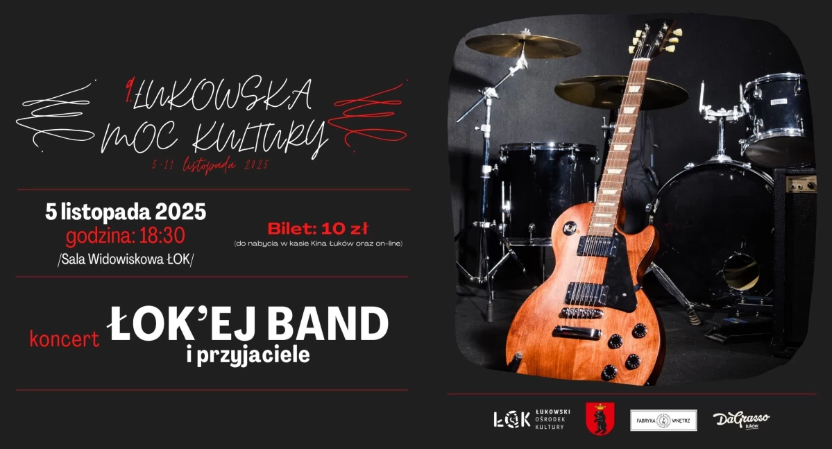 ŁOK’ej Band z Nowym Repertuarem na IX Łukowskiej Mocy Kultury