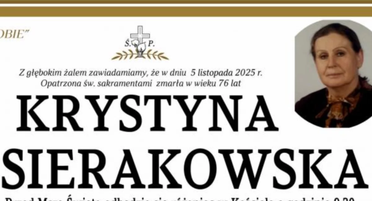 Odeszła Krystyna Sierakowska. Pół wieku służby w Łukowskim Szpitalu