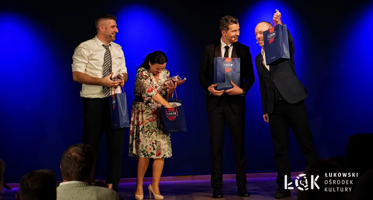 Kabaret CHYBA rozbawił publiczność Łukowskiego Ośrodka Kultury