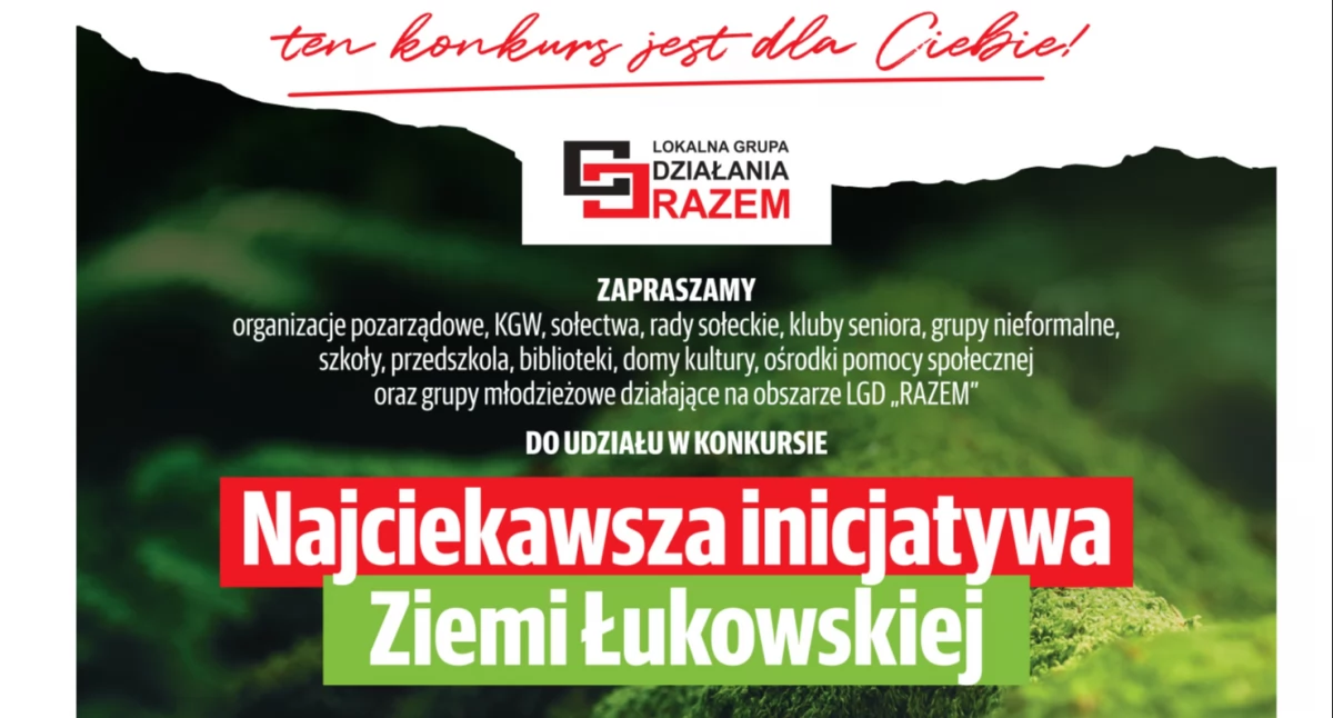 Konkurs LGD RAZEM. Nowe kategorie i nagroda internautów w VII edycji