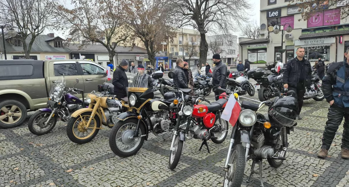 II Rajd Niepodległości. Motoweterani w akcji. Na nich zawsze można liczyć.