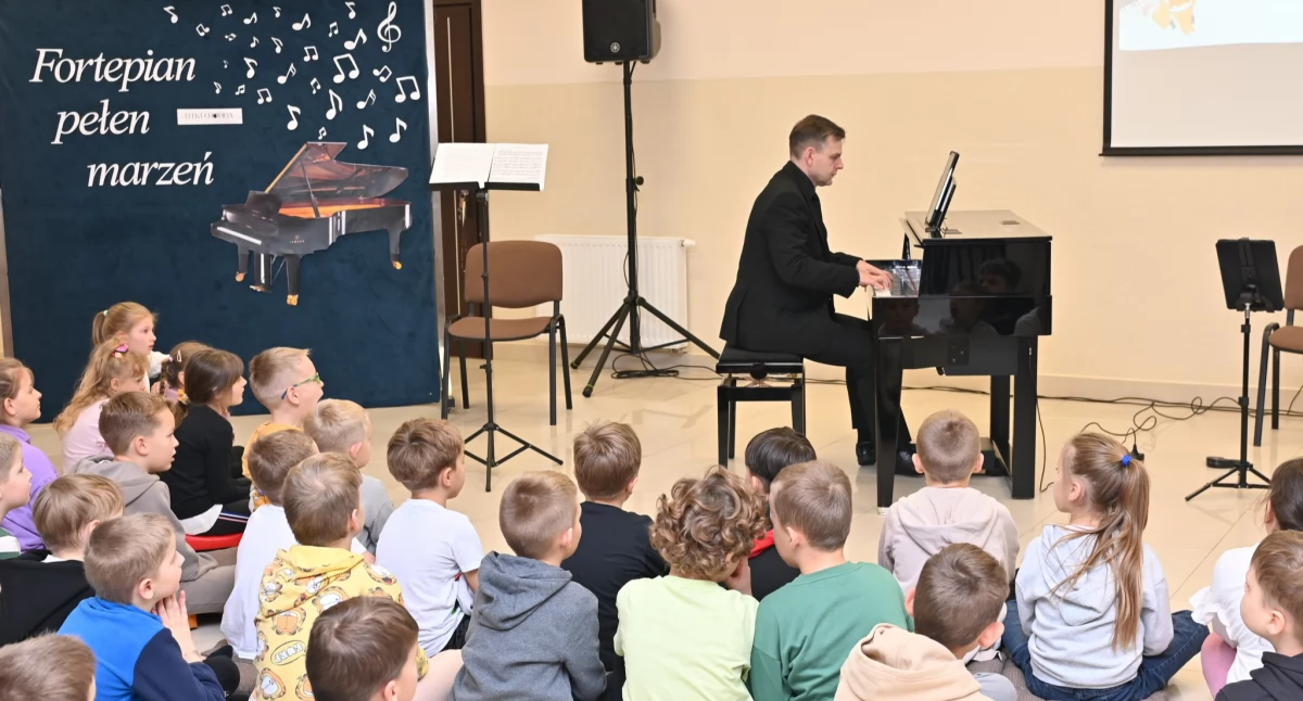 Fortepian Chopina. Edukacyjny koncert zachwycił dzieci