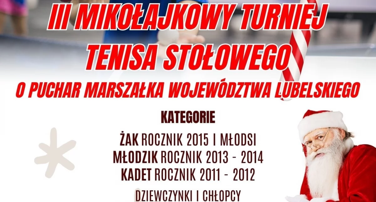 Wielkie emocje w Hucie Dąbrowej. Mikołajkowy turniej tenisa stołowego o Puchar Marszałka