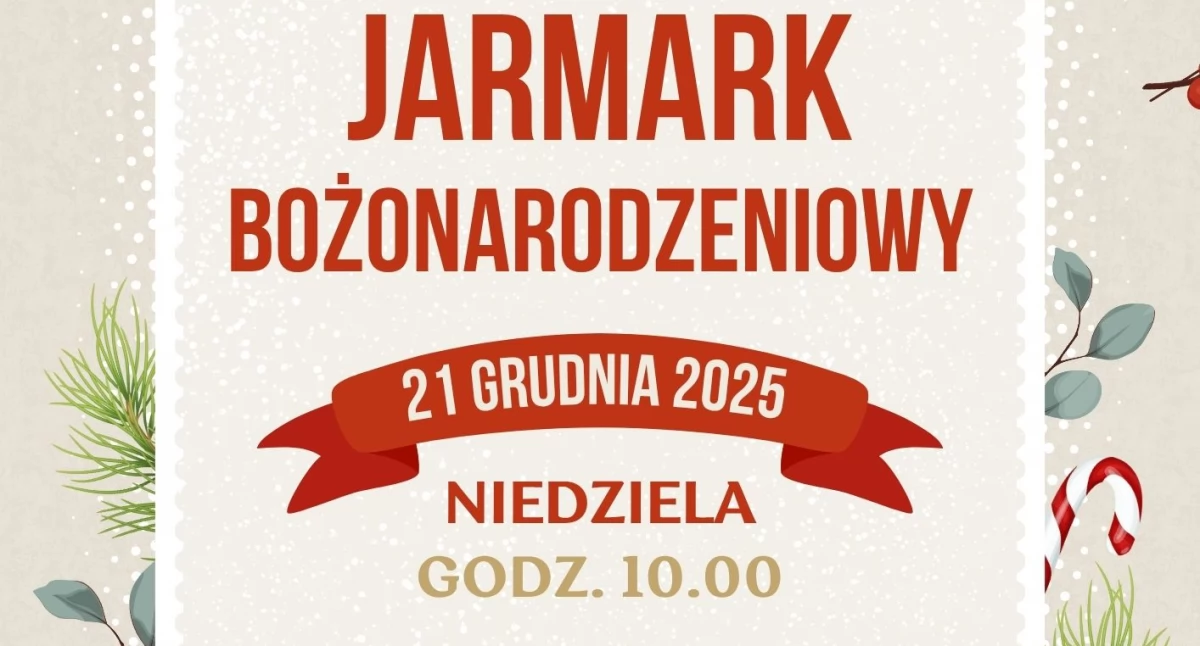 Łuków szykuje się na Święta: Jarmark Bożonarodzeniowy już 21 grudnia