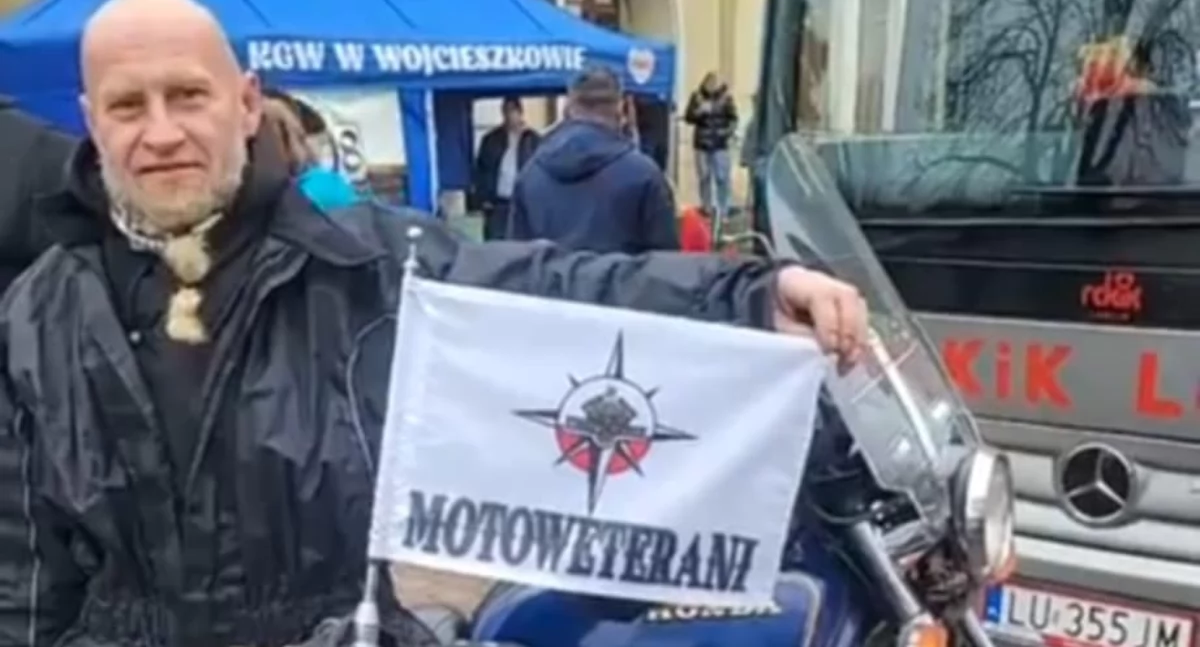 Motoweterani Łuków i  HDK Ostoja zjednoczeni w Akcji Krwiodawczej „Niepodległa” w Wojcieszkowie