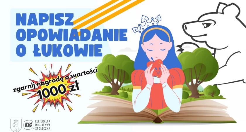  Konkurs Literacki w Łukowie: Napisz opowiadanie o mieście i wygraj 1000 złotych!