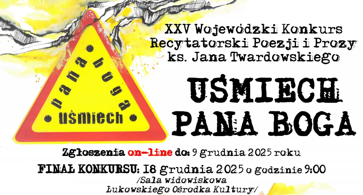 Zostań gwiazdą sceny: Ruszył XXV konkurs Twardowskiego w Łukowie! Czas do 9 grudnia?