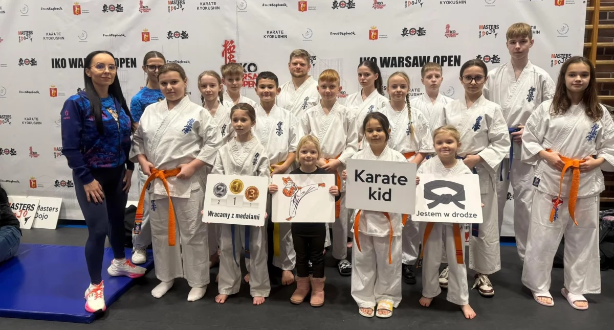 Wielki triumf Ikigai Klubu Sztuk Walki Stanin: 9 pucharów i 7. miejsce na IKO Warsaw Open
