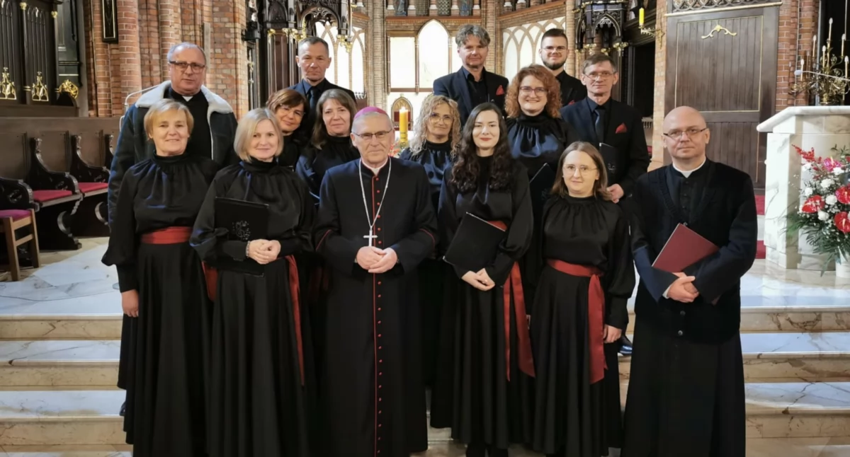 Chór Corde Christi na pielgrzymce diecezjalnej