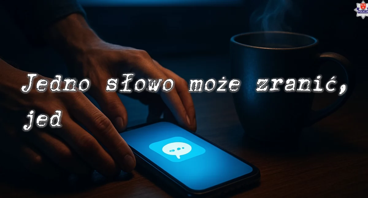 Stop hejtowi: Złe słowa w Internecie i na ulicy mogą cię drogo kosztować – Policja Łuków ostrzega