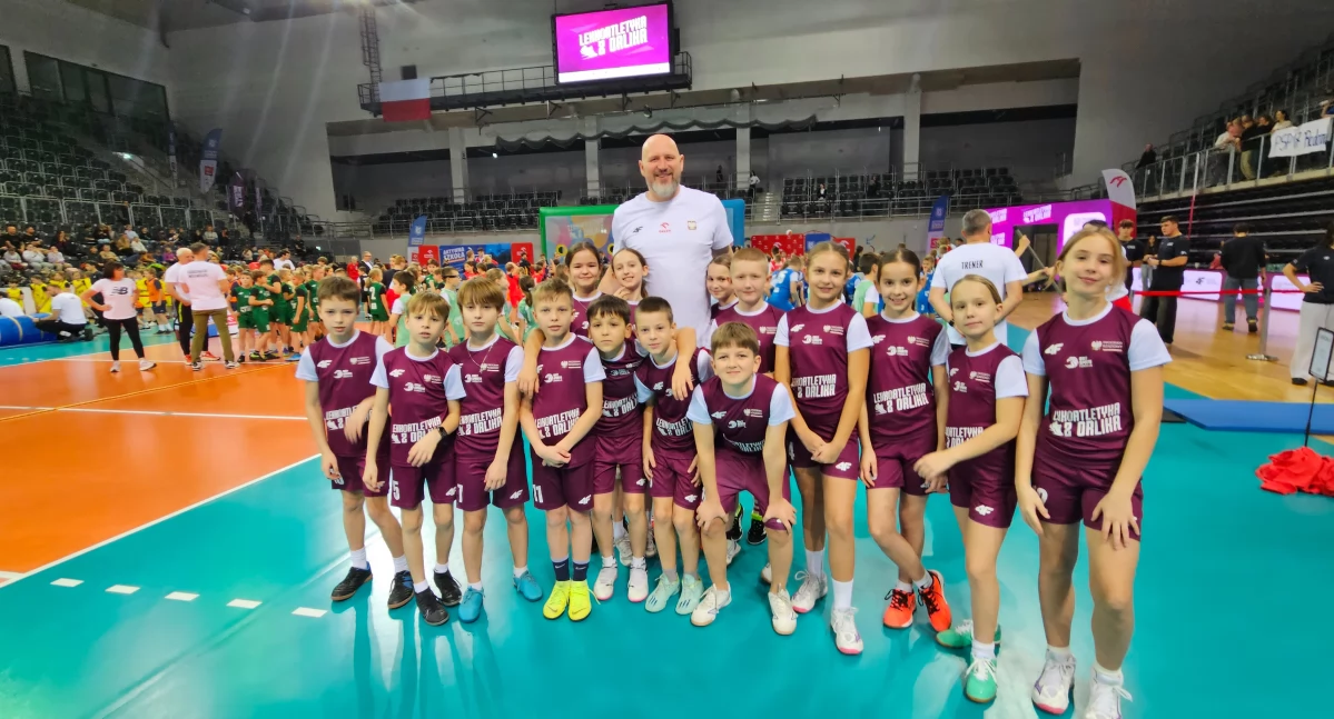 Reprezentacja Szkoły Podstawowej nr 5 w Łukowie w finale ogólnopolskim programu „Aktywna Szkoła”