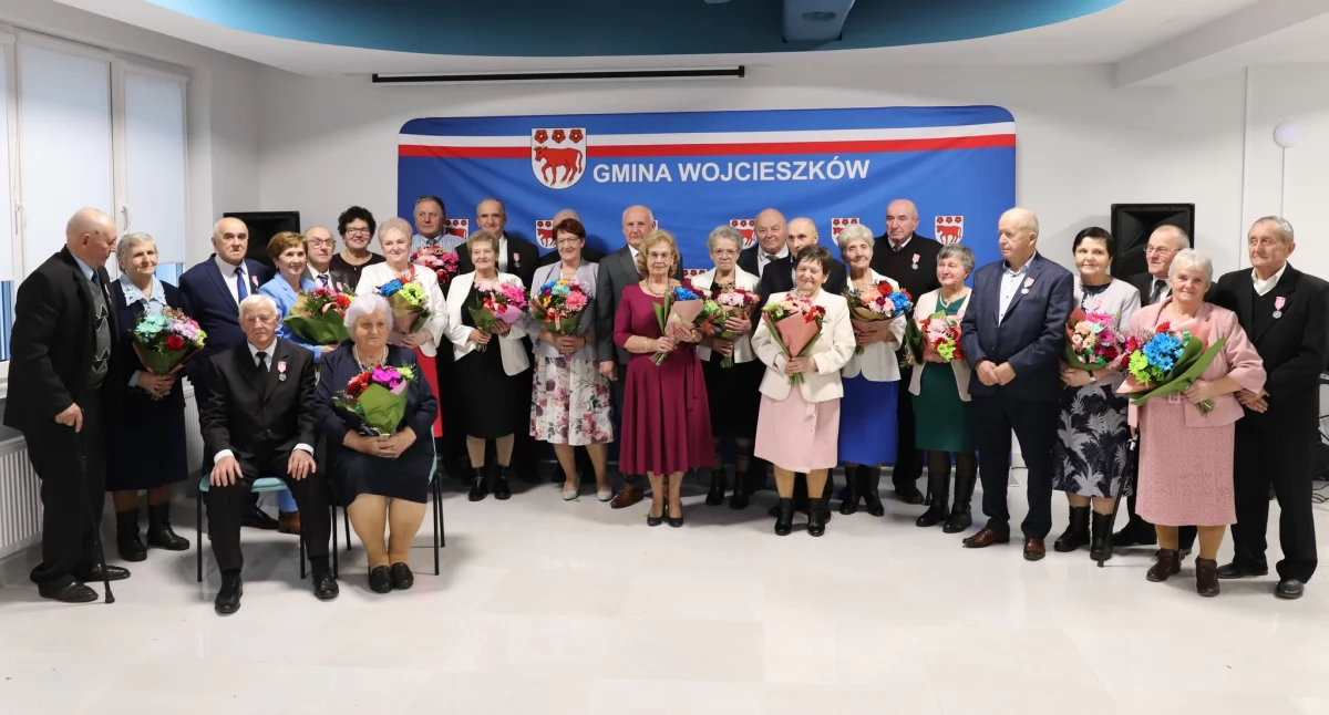 Złote Gody 2025 w Wojcieszkowie: Medale od Prezydenta za 50 lat wspólnej drogi!