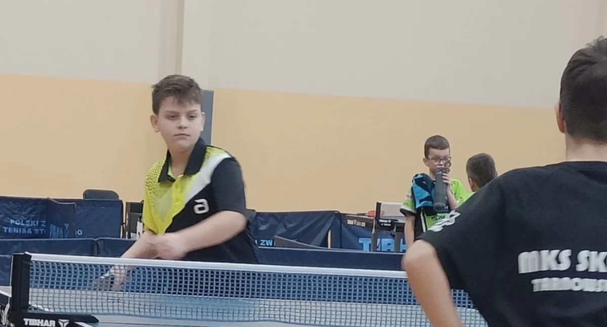 Młodzi sportowcy z Gminy Krzywda docenieni na szczeblu ogólnopolskim: Paweł Czerniec z awansem do III Grand Prix Polski Żaków w Tenisie Stołowym
