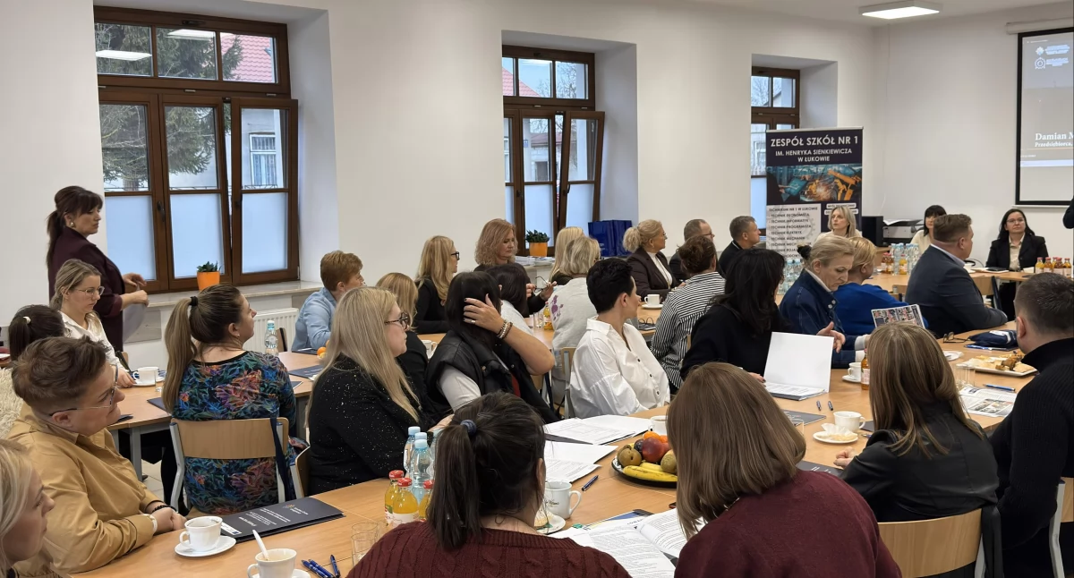 Nowoczesne kadry dla regionu. Spotkanie doradców zawodowych w łukowskim BCU