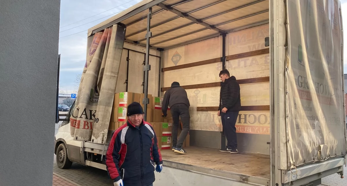 Świąteczna pomoc z Łukowa: Blisko 800 paczek trafiło do Rodaków na Ukrainie