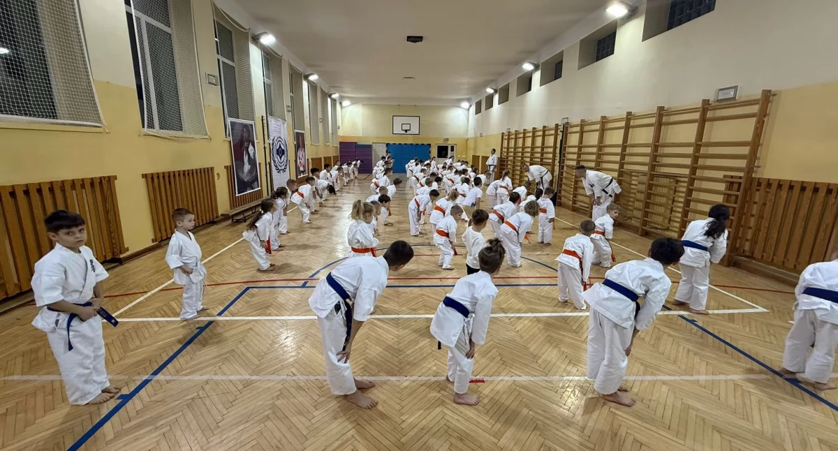 Wielki sprawdzian mistrzów: Egzamin Kyu w Łukowskim Klubie Karate