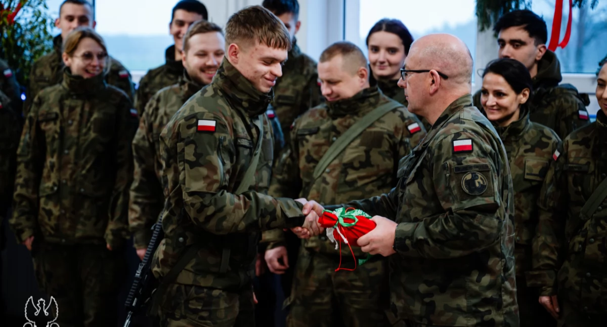 Żołnierze z Lubelskiego spędzili Wigilię na granicy pilnując naszego bezpieczeństwa