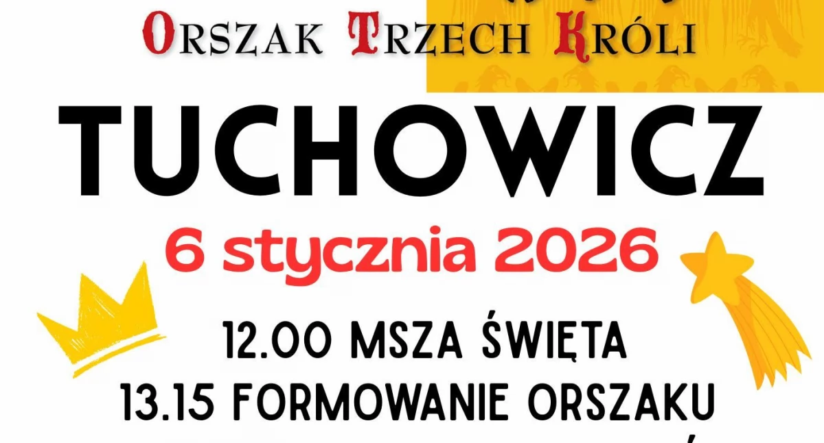 Wielkie święto w Tuchowiczu! Sprawdź, co wydarzy się 6 stycznia!