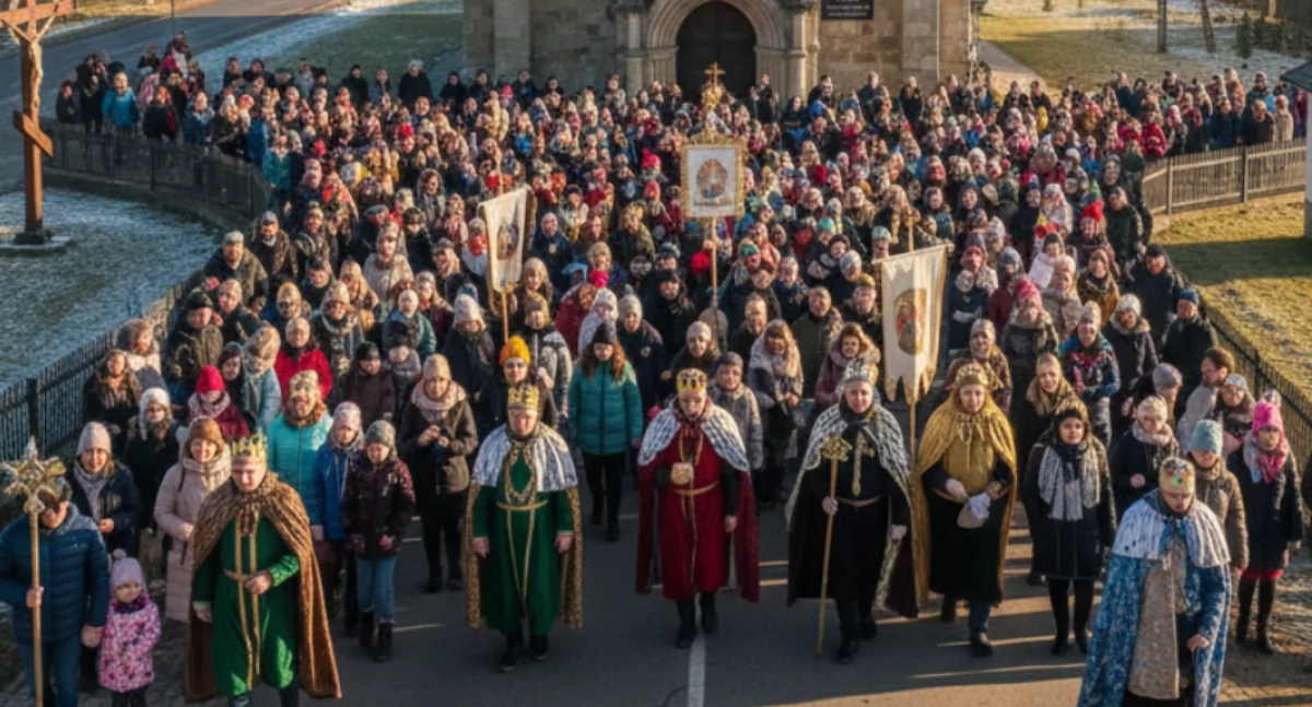 Orszak Trzech Króli 2026 w Woli Gułowskiej: sprawdź trasy i godziny wymarszu