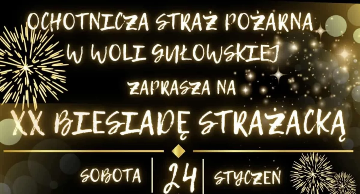 XX Biesiada Strażacka w Woli Gułowskiej – Jubileuszowa Zabawa Karnawałowa