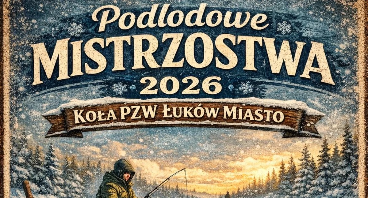 Podlodowe Mistrzostwa Koła PZW na jeziorze Tomaszne