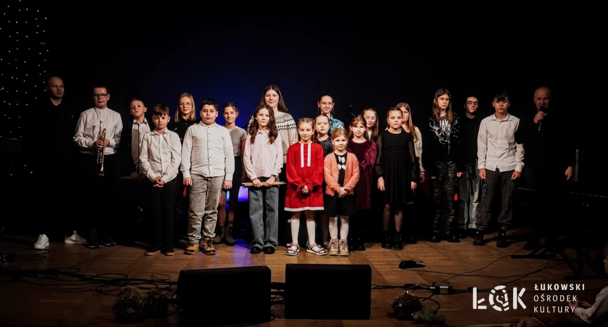 Świąteczne show w ŁOK! Zobacz, jak poradzili sobie młodzi muzycy