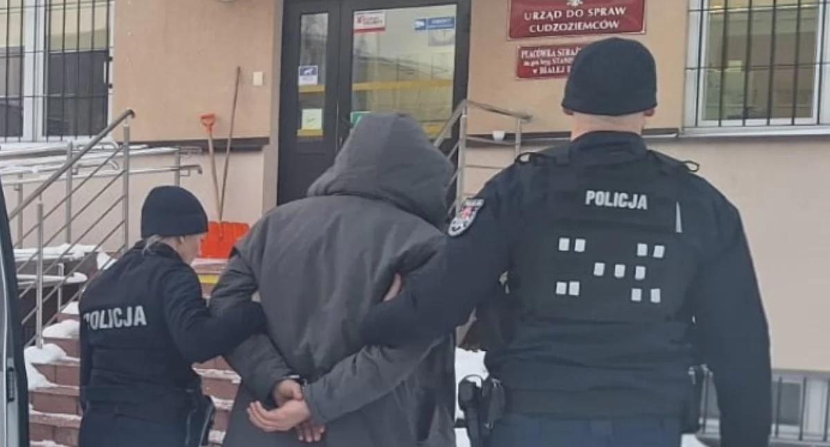 Awantura i narkotyki na dworcu w Łukowie! Nie uwierzysz, co zrobił policji