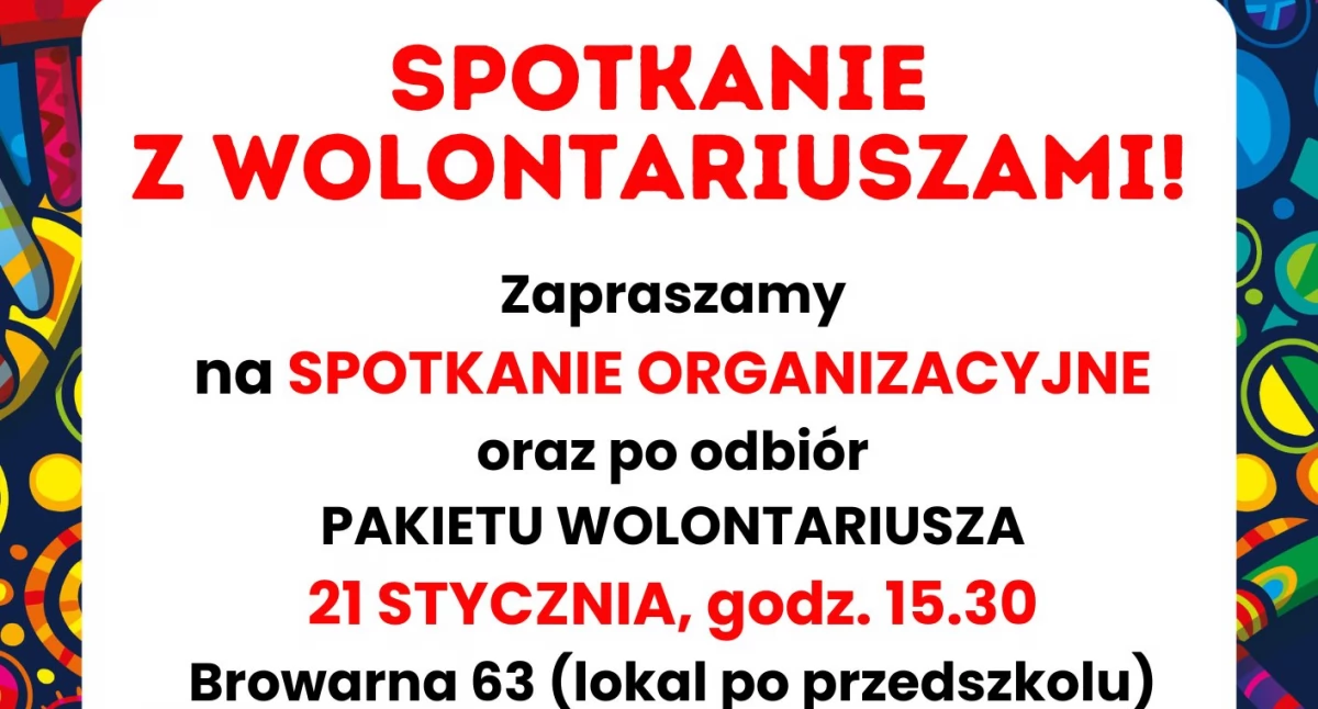 Łuków: WOŚP 21 stycznia na Browarnej. Odbiór puszek