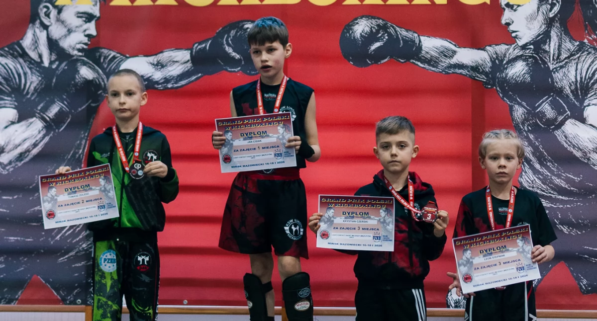 Kickbokserzy z Łukowa rozbili bank: Przywieźli aż 27 medali z Grand Prix Polski