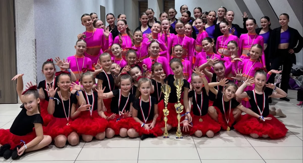 Łuków na podium w Wilanowie! Wielki sukces ŁOK Dance Factory na turnieju