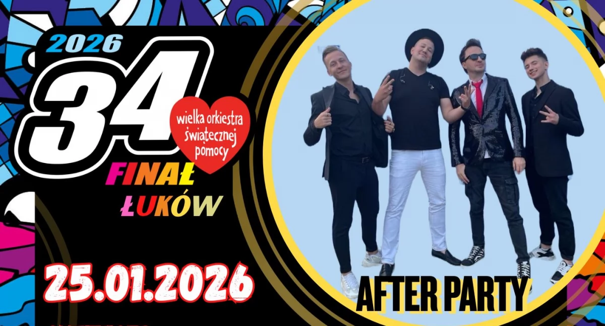 After Party w Łukowie! Sprawdź, co jeszcze wydarzy się podczas finału WOŚP