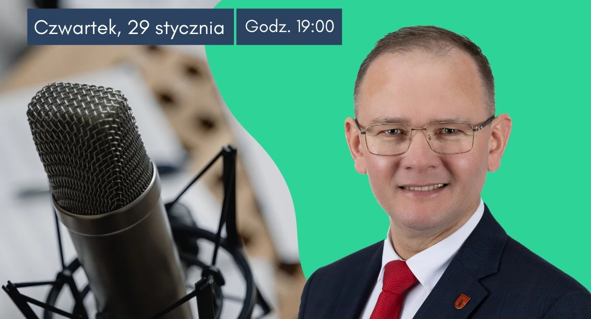 Masz pytanie do burmistrza? Zadaj je na żywo! Piotr Płudowski zaprasza