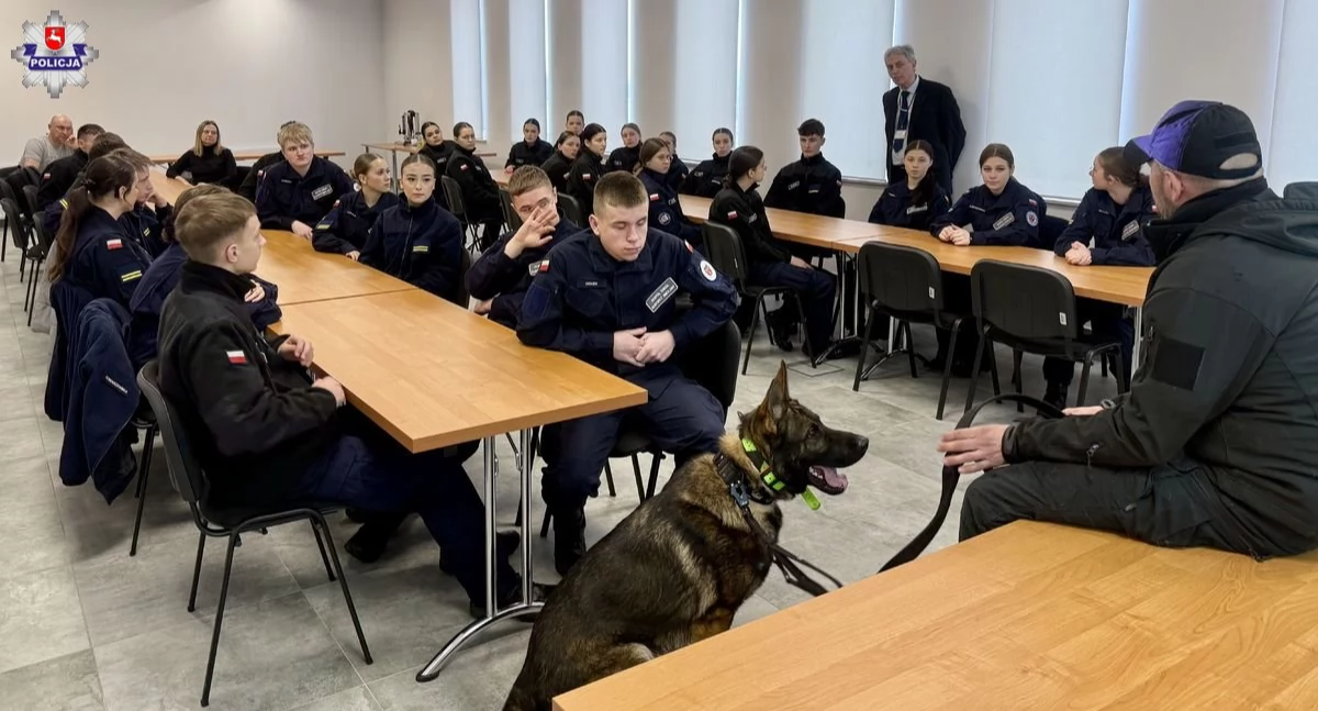 Radoryż Smolany: Tak szkolą się przyszli policjanci. Wyjątkowa wizyta w Lublinie