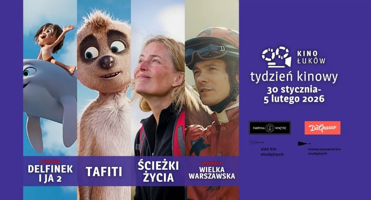 Kino Łuków zaprasza na premiery i hity filmowe od 30 stycznia do 5 lutego