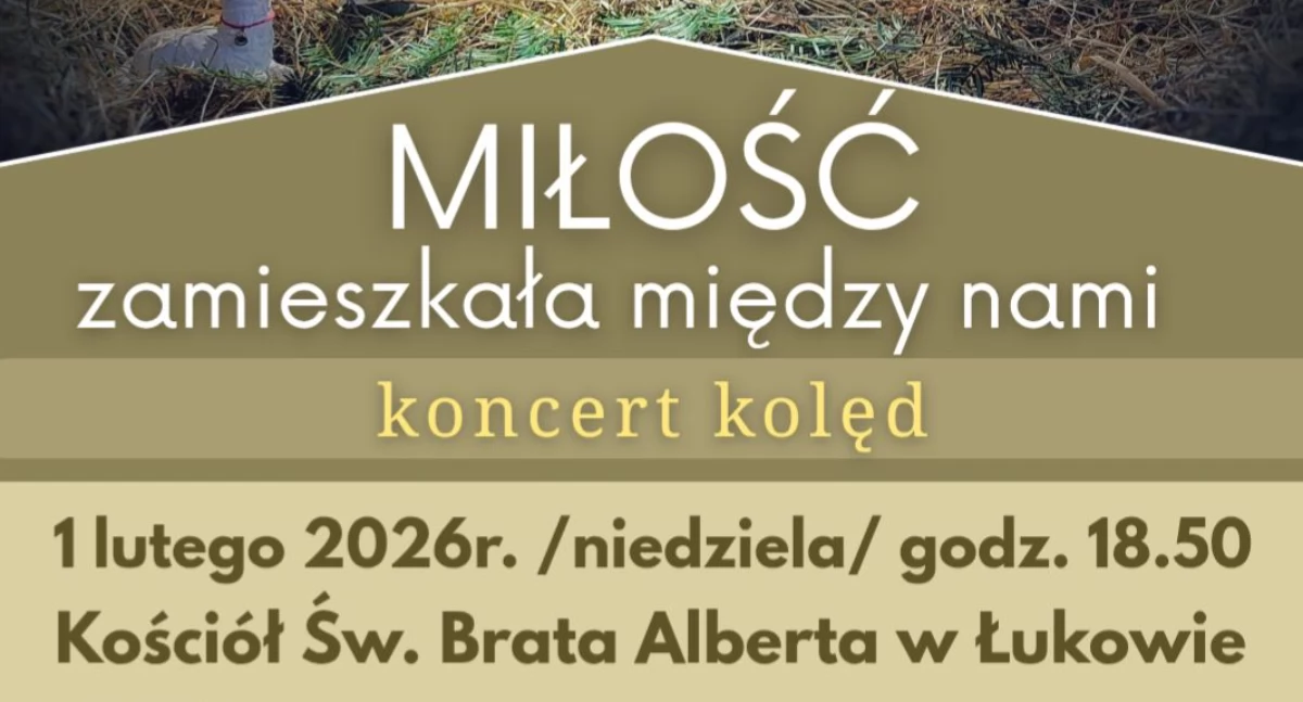 Łuków: Koncert kolęd w kościele św. Brata Alberta 