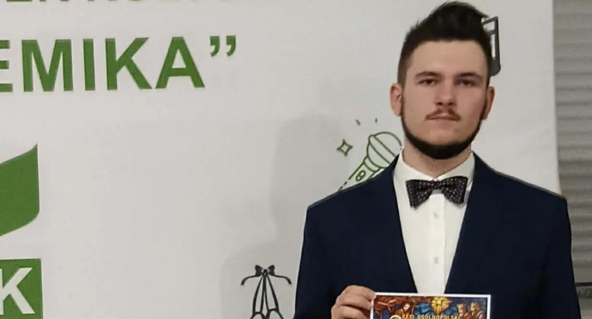 Wielki sukces ucznia z Łukowa! Mikołaj Lemiech na podium ogólnopolskiego konkursu