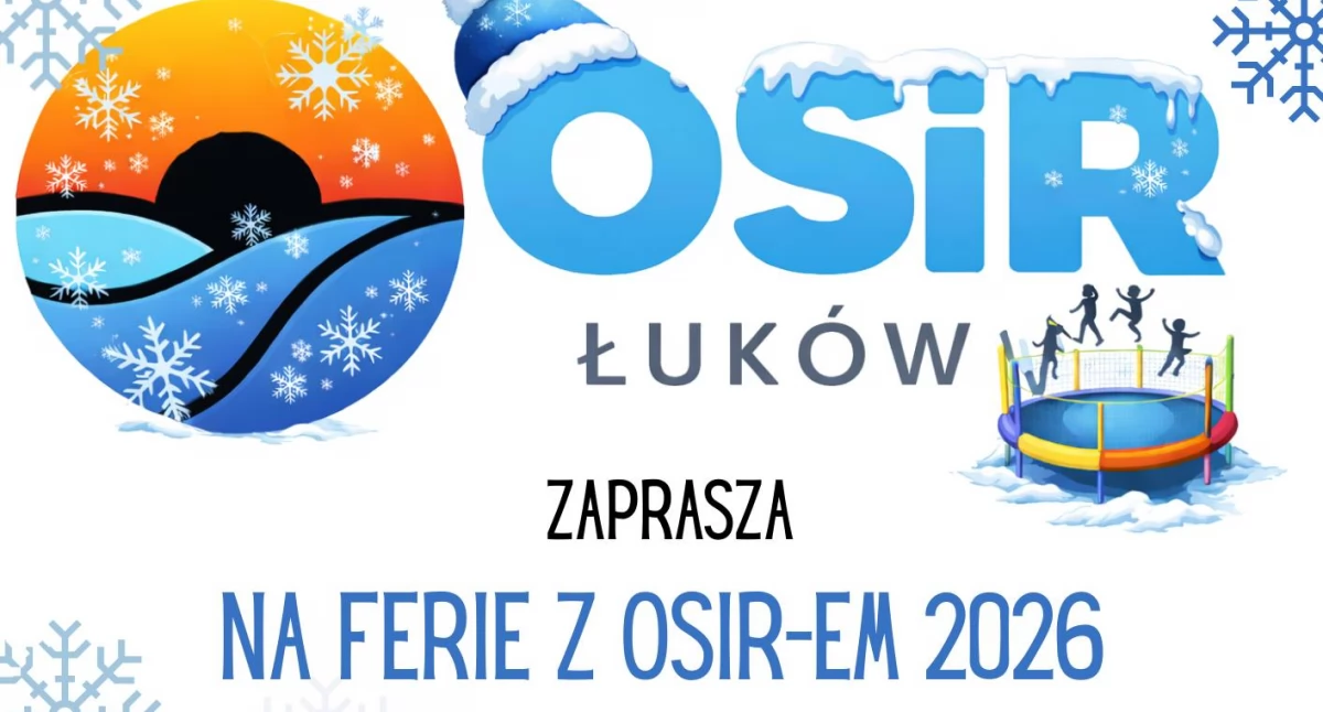 Ferie w Łukowie: OSiR rozdaje wejściówki! Sprawdź, jak zapisać dziecko.