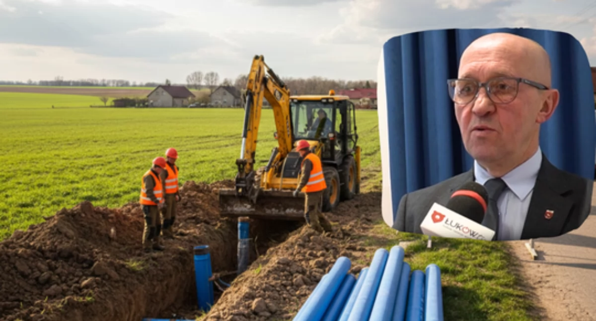 Gmina Łuków zainwestuje ponad trzy miliony w nowe rury i wodociągi