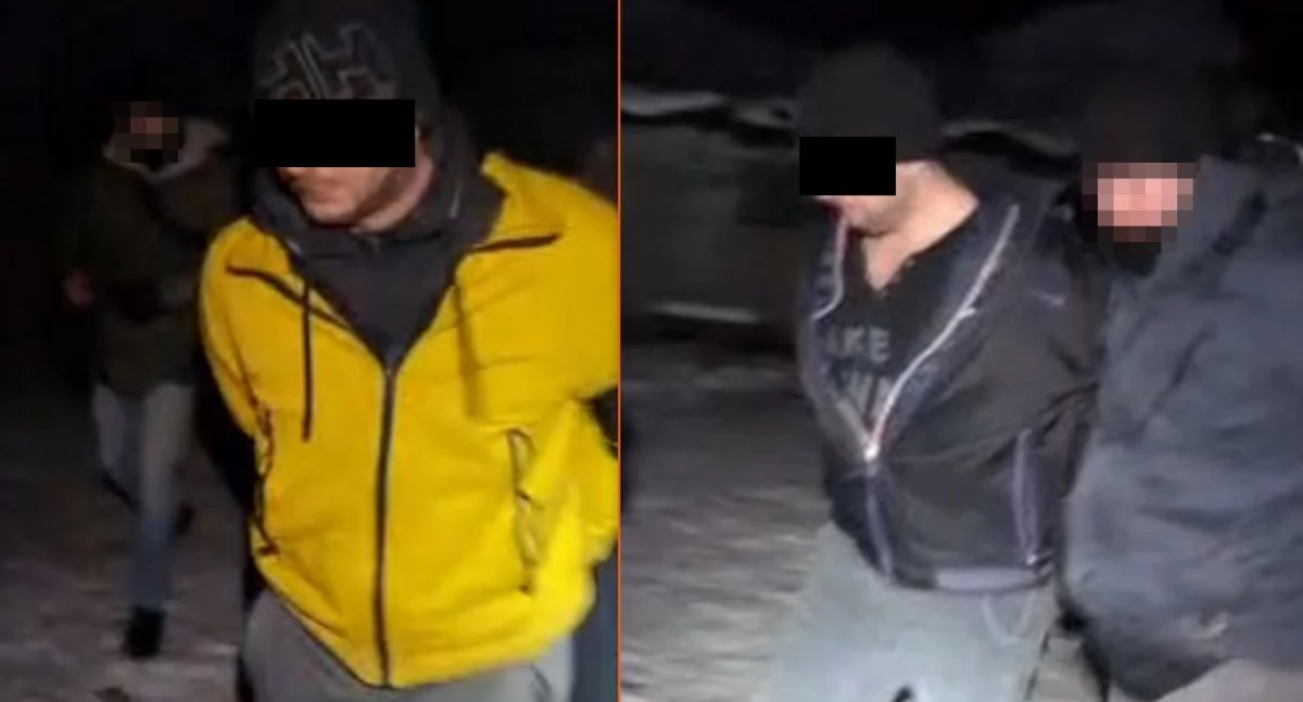 Koniec ucieczki mieszkańców powiatu łukowskiego. Wpadli w jednym domu! (WIDEO)